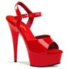 Pleaser - DELIGHT609 KnöchelriemenSandale - Rot Product image